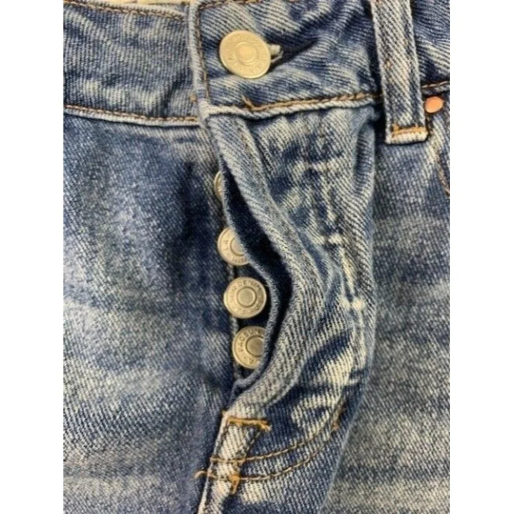 Pacsun Size 25 Womens Skirt Denim Jean Short Cotton Raw Hem Mini